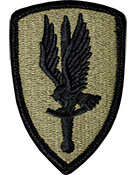 1st Aviation Brigade OCP Scorpion Shoulder Patch With Velcro